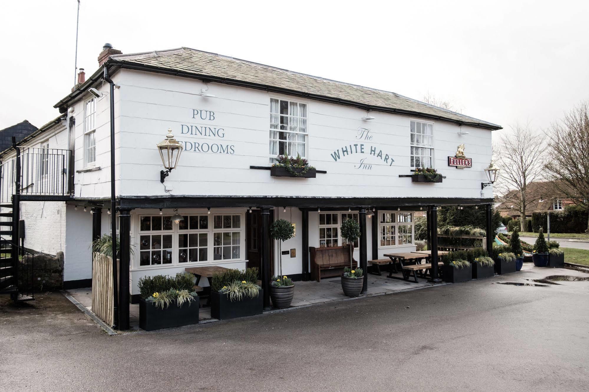 The White Hart Hotel Stockbridge  Kültér fotó