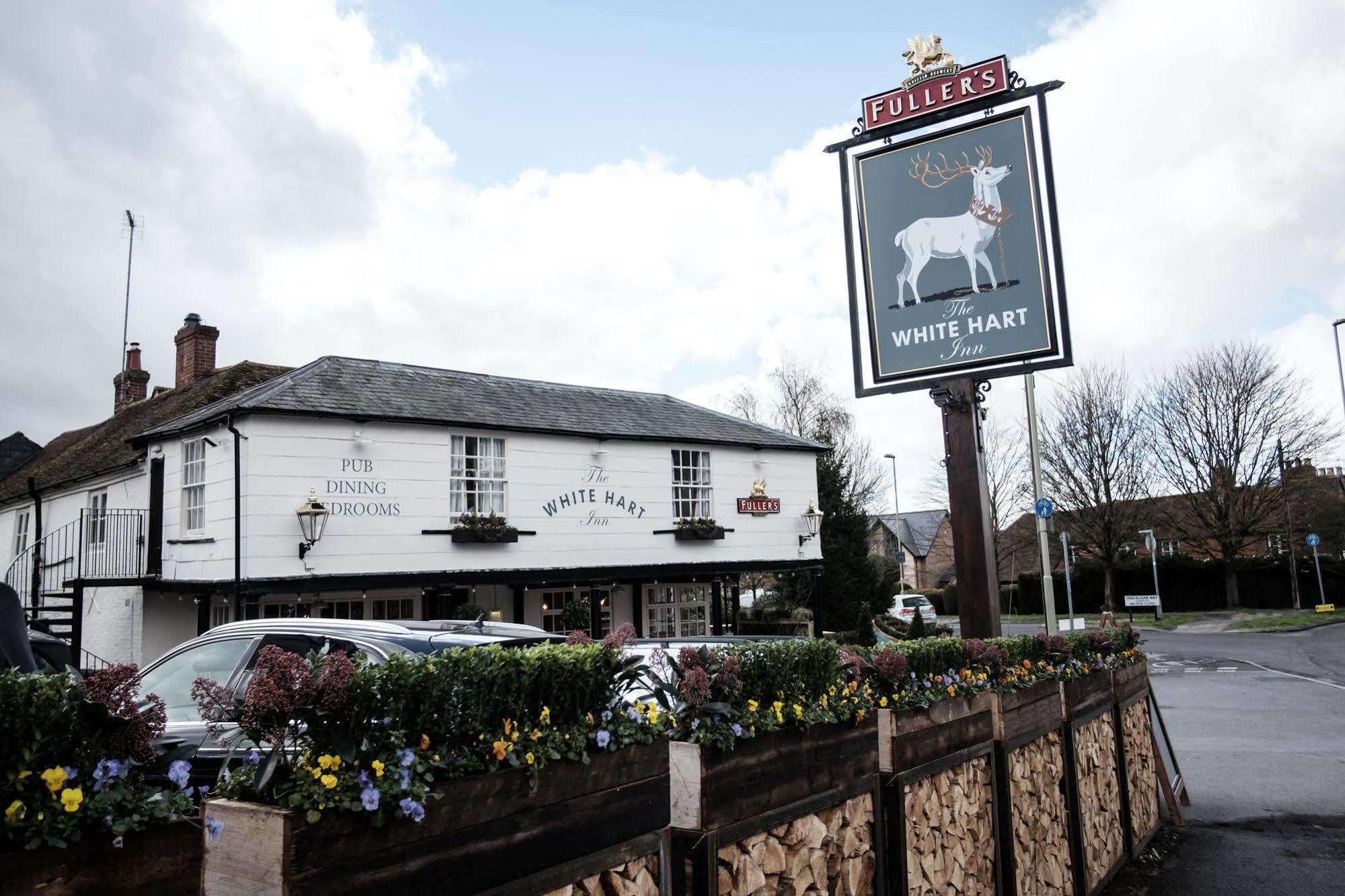 The White Hart Hotel Stockbridge  Kültér fotó